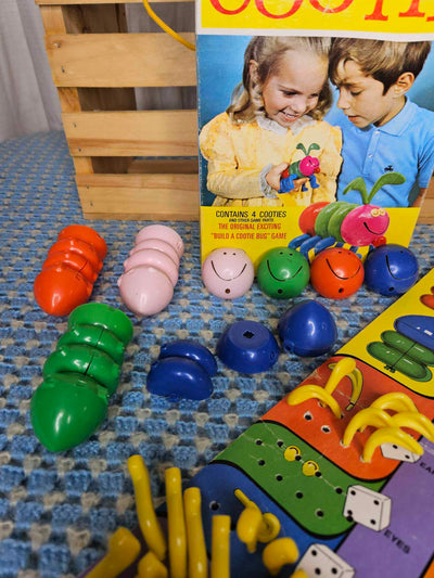 1972 Vintage MCM Cootie Bug Game