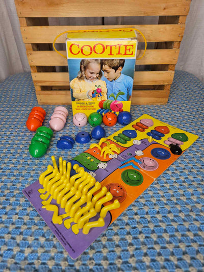 1972 Vintage MCM Cootie Bug Game