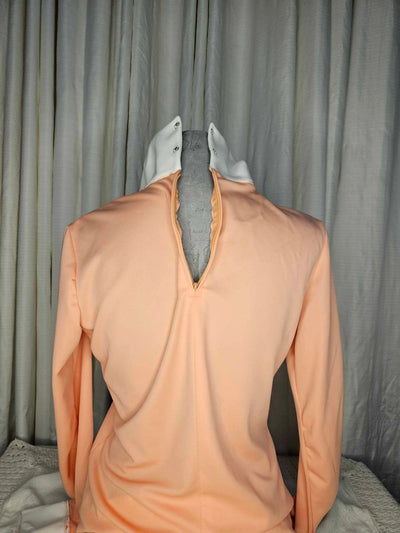 1970's Vintage MCM Creamsicle orange shirt