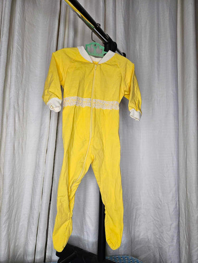 1980's Vintage Toddler footsie Pajamas