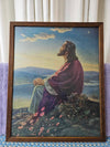 1945 Vintage Jesus print by Artist Warner Sallman Catholic Christian