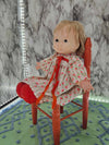 1974 Vintage MCM Fisher Price Baby Ann lap sitter doll