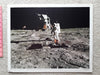 1969 Vintage MCM official NASA framed photo of the July 20, 1969 Apollo 11 moon landing