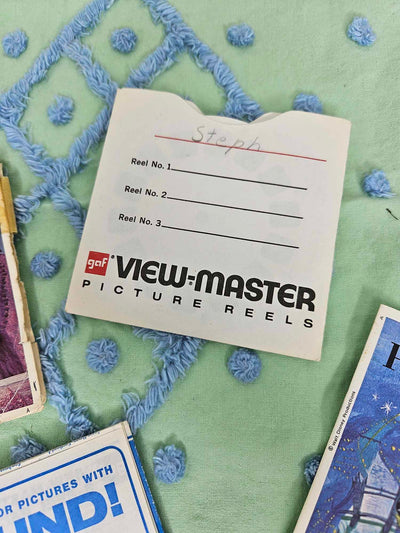 1970's Vintage MCM Disney Peter Pan view master reels