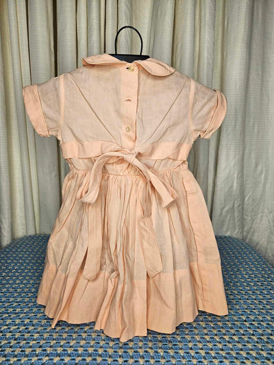 1960's Vintage MCM Pink Childs party dress