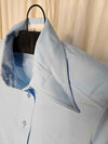 1970's Vintage MCM Light blue button up dress shirt