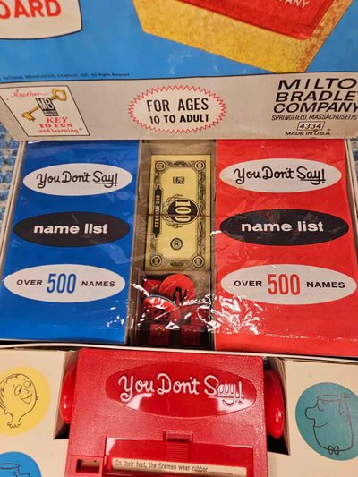 1963 Vintage MCM "You don't say!" Board Game