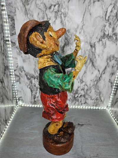 Vintage MCM Paper Mache Pinocchio Disney Character