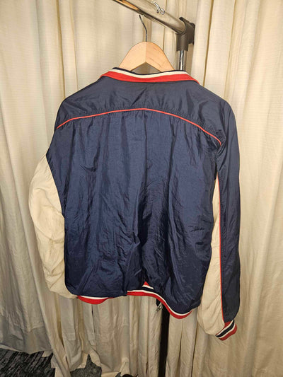 Vintage Spalding Windbreaker Red white and blue