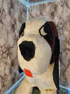 1960's Vintage MCM Large Saint Bernard stuffed toy dog stuffie