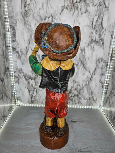 Vintage MCM Paper Mache Pinocchio Disney Character