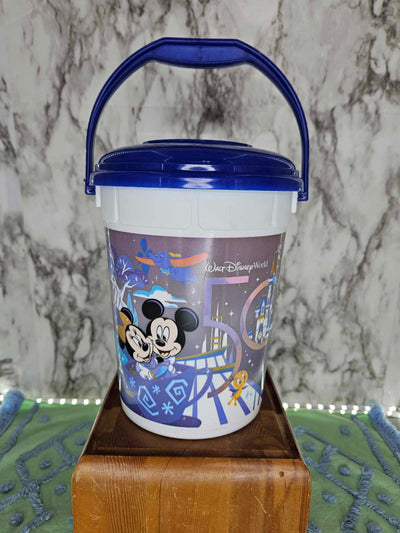 Modern Walt Disney World 50th Anniversary Popcorn Bucket