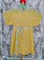 Vintage MCM Infants Crochet Lace Dress with ribbon detailing