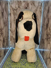 1960's Vintage MCM Large Saint Bernard stuffed toy dog stuffie