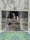 1969 Vintage MCM official NASA framed photo of the July 20, 1969 Apollo 11 moon landing