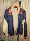 Vintage Spalding Windbreaker Red white and blue